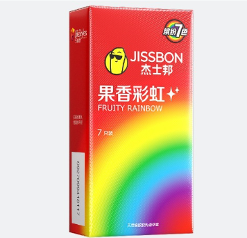 Jissbon Fruity Rainbow 【7-pack】
