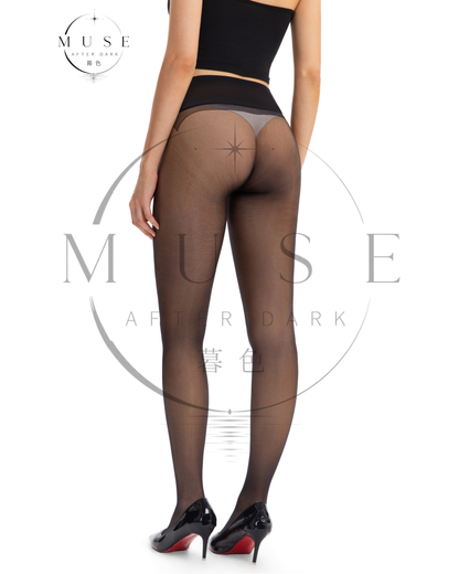 Whisper Milky Scent Series 5D Aurora Mesh Seamless Pantyhose