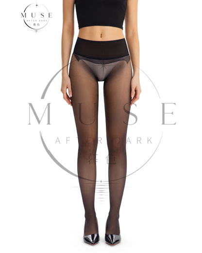 Whisper Milky Scent Series 5D Aurora Mesh Seamless Pantyhose