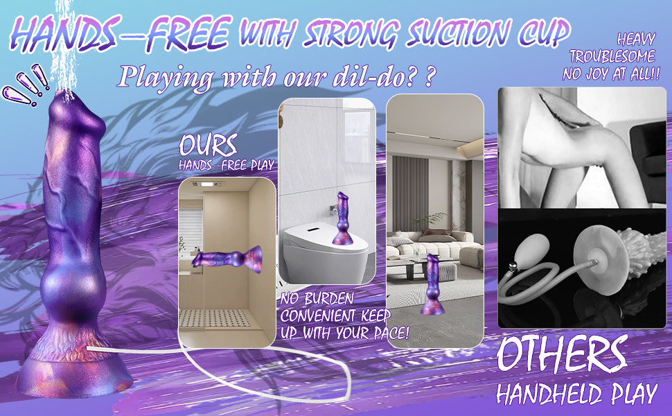 "The Centaur" – Sculpted Silicone Fantasy Wand with Interactive Warmth Release & Gentle Knot (7.48")