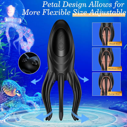 12-Mode Male Vibrator Sleeve
