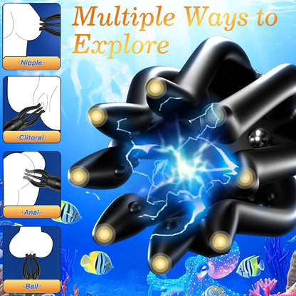 12-Mode Male Vibrator Sleeve