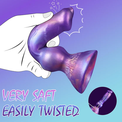 "The Centaur" – Sculpted Silicone Fantasy Wand with Interactive Warmth Release & Gentle Knot (7.48")