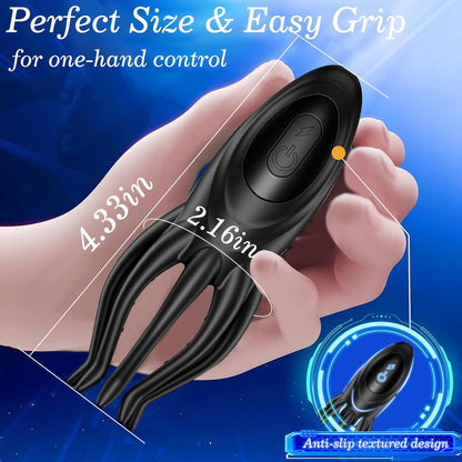 12-Mode Male Vibrator Sleeve