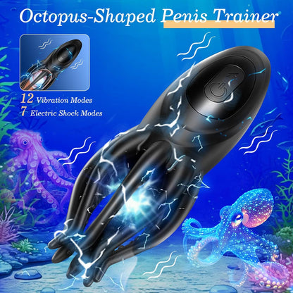 12-Mode Male Vibrator Sleeve