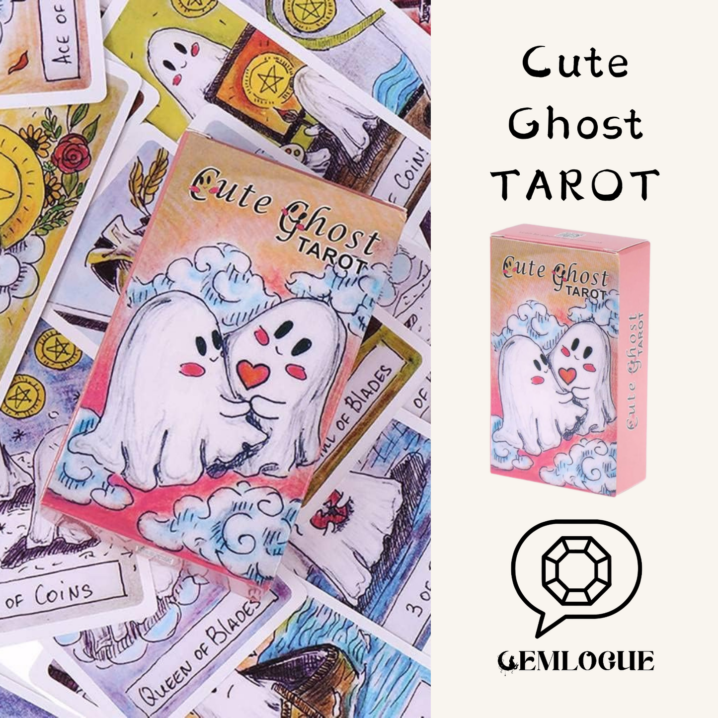 Cute Ghost Tarot
