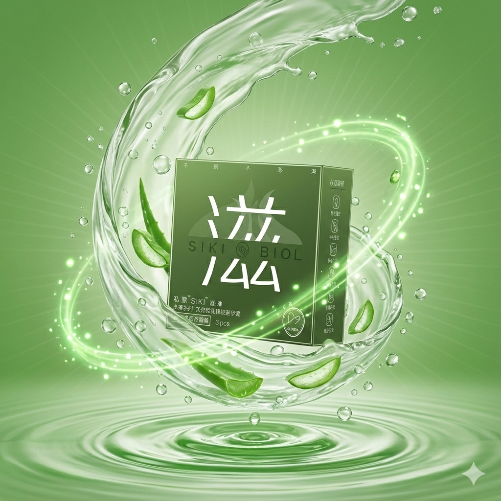 SIKI Ultra-Thin Condoms, Water-Thin Series [3-pack]