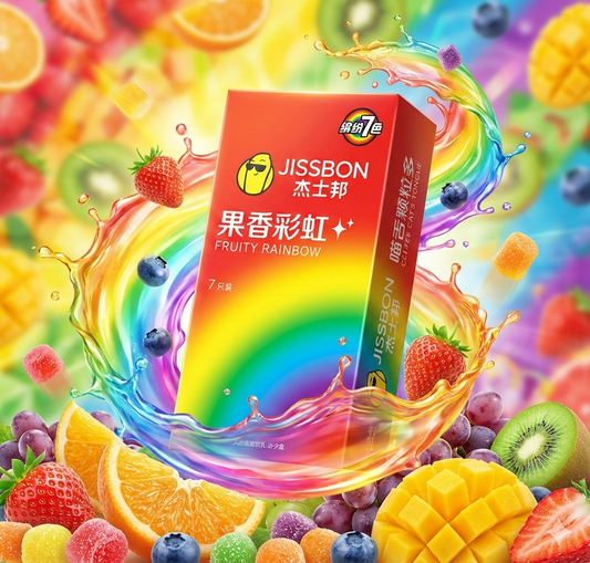Jissbon Fruity Rainbow 【7-pack】