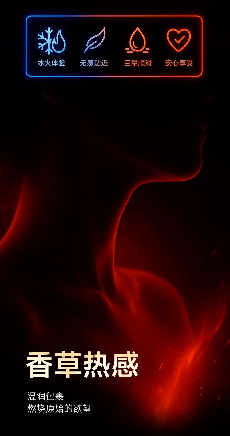 SIKI Aqua-Thin Warming Condoms, 3-Pack