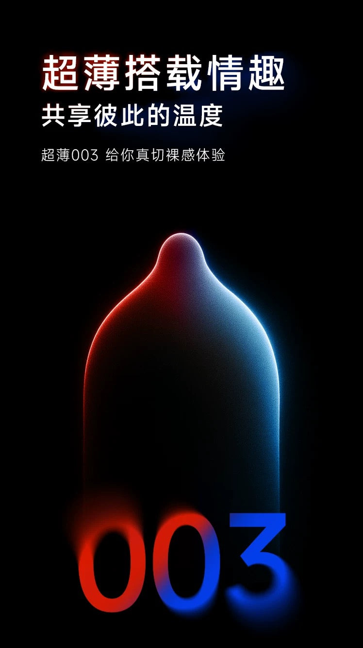 SIKI Aqua-Thin Warming Condoms, 3-Pack