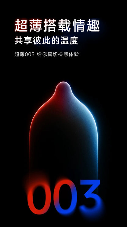 SIKI Aqua-Thin Warming Condoms, 3-Pack