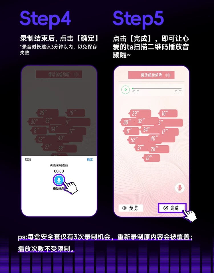 SIKI "Gush" Ultra Lubricated Condoms, 3-Pack