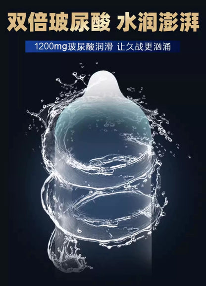 SIKI Aqua-Thin Warming Condoms, 3-Pack