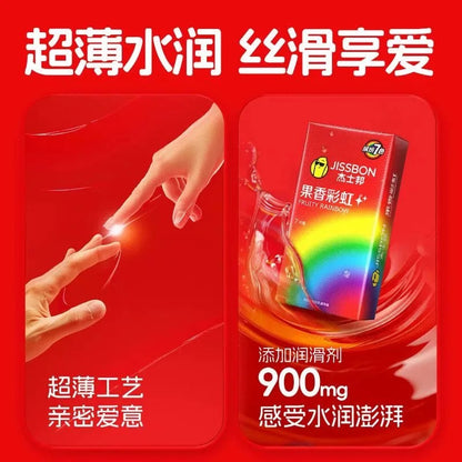 Jissbon Fruity Rainbow 【7-pack】