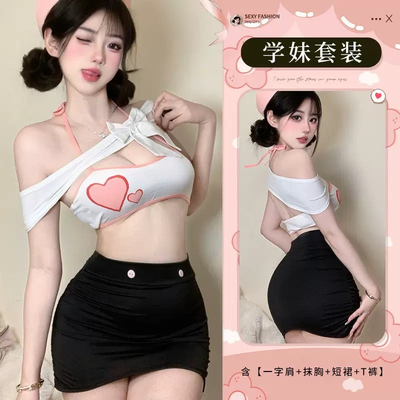 The Flirty Secretary Set