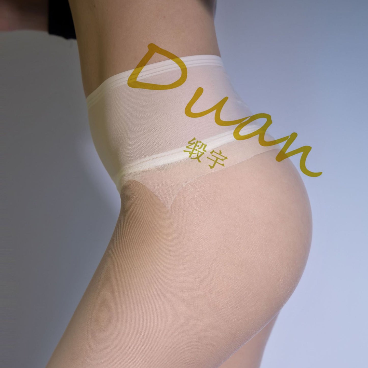 Whisper Melt Series 0.1D Mesh-Waist Seamless Sheer Pantyhose