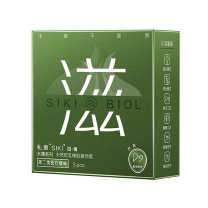 SIKI Ultra-Thin Condoms, Water-Thin Series [3-pack]