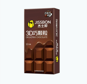 Jissbon 3D Smart-Dot Textured Condoms, 【12-Pack】