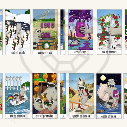 Trash Panda Tarot