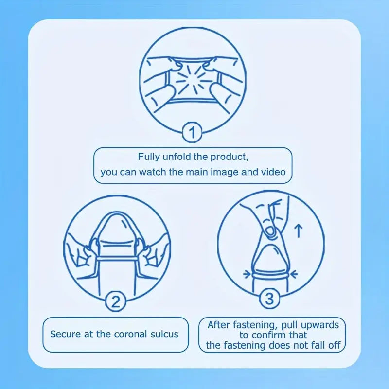 ONLY COVERING THE GLANS